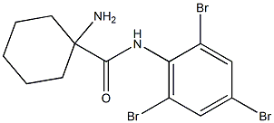 1-amino-N-(2,4,6-tribromophenyl)cyclohexane-1-carboxamide Struktur