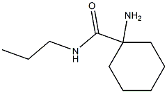 1-amino-N-propylcyclohexanecarboxamide Struktur