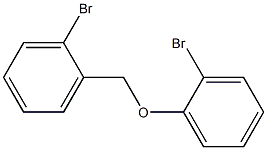 1-bromo-2-(2-bromophenoxymethyl)benzene Struktur