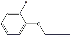 1-bromo-2-(prop-2-ynyloxy)benzene Struktur