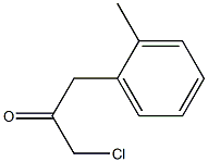 1-chloro-3-(2-methylphenyl)acetone Struktur