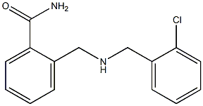 2-({[(2-chlorophenyl)methyl]amino}methyl)benzamide Struktur