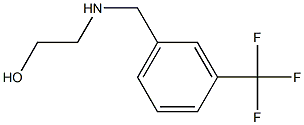 2-({[3-(trifluoromethyl)phenyl]methyl}amino)ethan-1-ol Struktur