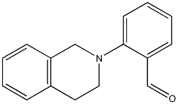 2-(1,2,3,4-tetrahydroisoquinolin-2-yl)benzaldehyde Struktur