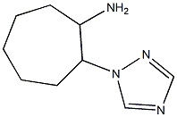 2-(1H-1,2,4-triazol-1-yl)cycloheptanamine Struktur