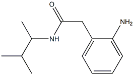 2-(2-aminophenyl)-N-(3-methylbutan-2-yl)acetamide Struktur