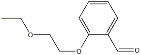 2-(2-ethoxyethoxy)benzaldehyde Struktur