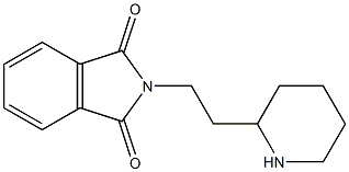 2-(2-piperidin-2-ylethyl)-1H-isoindole-1,3(2H)-dione Struktur