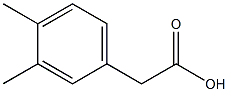 2-(3,4-dimethylphenyl)acetic acid Struktur