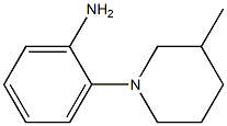 2-(3-methylpiperidin-1-yl)aniline Struktur