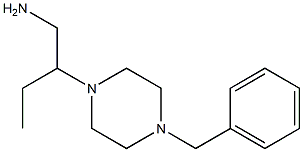 2-(4-benzylpiperazin-1-yl)butan-1-amine Struktur