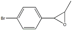 2-(4-bromophenyl)-3-methyloxirane Struktur