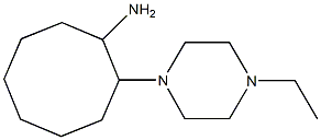 2-(4-ethylpiperazin-1-yl)cyclooctanamine Struktur