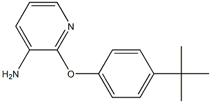 2-(4-tert-butylphenoxy)pyridin-3-amine Struktur