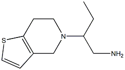 2-(6,7-dihydrothieno[3,2-c]pyridin-5(4H)-yl)butan-1-amine Struktur