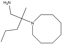 2-(azocan-1-yl)-2-methylpentan-1-amine Struktur