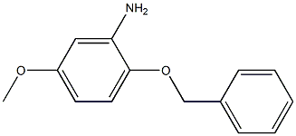 2-(benzyloxy)-5-methoxyaniline Struktur