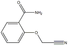 2-(cyanomethoxy)benzamide Struktur