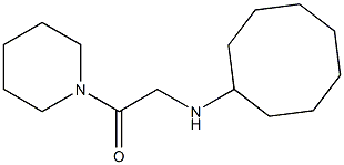 2-(cyclooctylamino)-1-(piperidin-1-yl)ethan-1-one Struktur