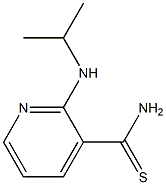 2-(isopropylamino)pyridine-3-carbothioamide Struktur