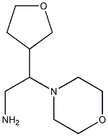 2-(morpholin-4-yl)-2-(oxolan-3-yl)ethan-1-amine Struktur