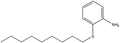 2-(nonylsulfanyl)aniline Struktur