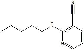 2-(pentylamino)nicotinonitrile Struktur