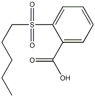 2-(pentylsulfonyl)benzoic acid Struktur