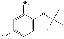 2-(tert-butoxy)-5-chloroaniline Struktur