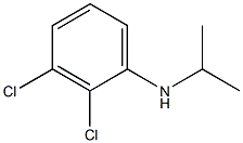 2,3-dichloro-N-(propan-2-yl)aniline Struktur