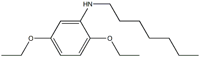 2,5-diethoxy-N-heptylaniline Struktur