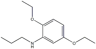 2,5-diethoxy-N-propylaniline Struktur