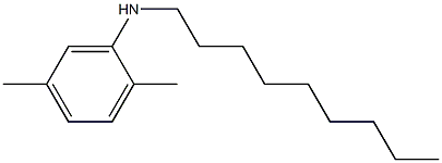 2,5-dimethyl-N-nonylaniline Struktur