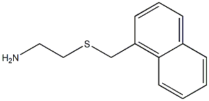 2-[(1-naphthylmethyl)thio]ethanamine Struktur