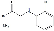 2-[(2-chlorophenyl)amino]acetohydrazide Struktur