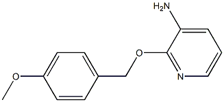 2-[(4-methoxyphenyl)methoxy]pyridin-3-amine Struktur