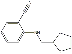 2-[(oxolan-2-ylmethyl)amino]benzonitrile Struktur