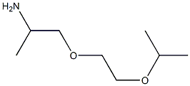 2-[2-(2-aminopropoxy)ethoxy]propane Struktur