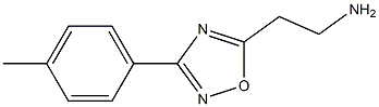 2-[3-(4-methylphenyl)-1,2,4-oxadiazol-5-yl]ethan-1-amine Structure