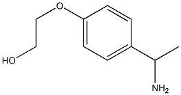 2-[4-(1-aminoethyl)phenoxy]ethan-1-ol Struktur