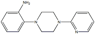 2-[4-(pyridin-2-yl)piperazin-1-yl]aniline Struktur