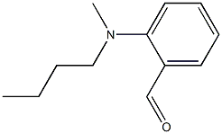 2-[butyl(methyl)amino]benzaldehyde Struktur