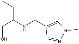 2-{[(1-methyl-1H-pyrazol-4-yl)methyl]amino}butan-1-ol Struktur