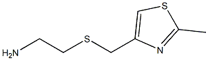 2-{[(2-methyl-1,3-thiazol-4-yl)methyl]sulfanyl}ethan-1-amine Struktur