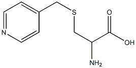 2-amino-3-[(pyridin-4-ylmethyl)thio]propanoic acid Struktur