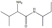 2-amino-N-(sec-butyl)-3-methylbutanamide Struktur