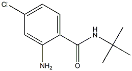 2-amino-N-(tert-butyl)-4-chlorobenzamide Struktur