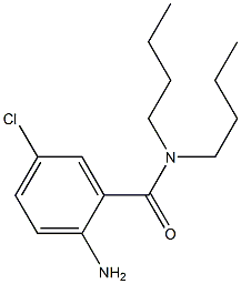 2-amino-N,N-dibutyl-5-chlorobenzamide Struktur