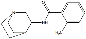 2-amino-N-1-azabicyclo[2.2.2]oct-3-ylbenzamide Struktur