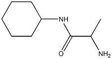 2-amino-N-cyclohexylpropanamide Struktur